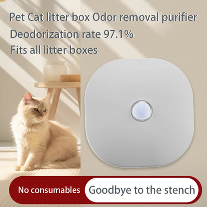 Smart Cat Odor Purifier for Cat Litter Box Deodorizer Pet Toilet Air Purifier Dog Cat Litter Deodorant