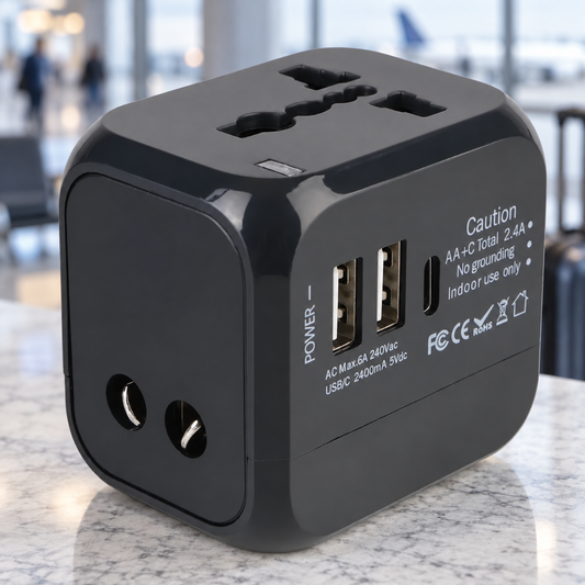 RoamVolt™ - All-in-One Travel Adapter