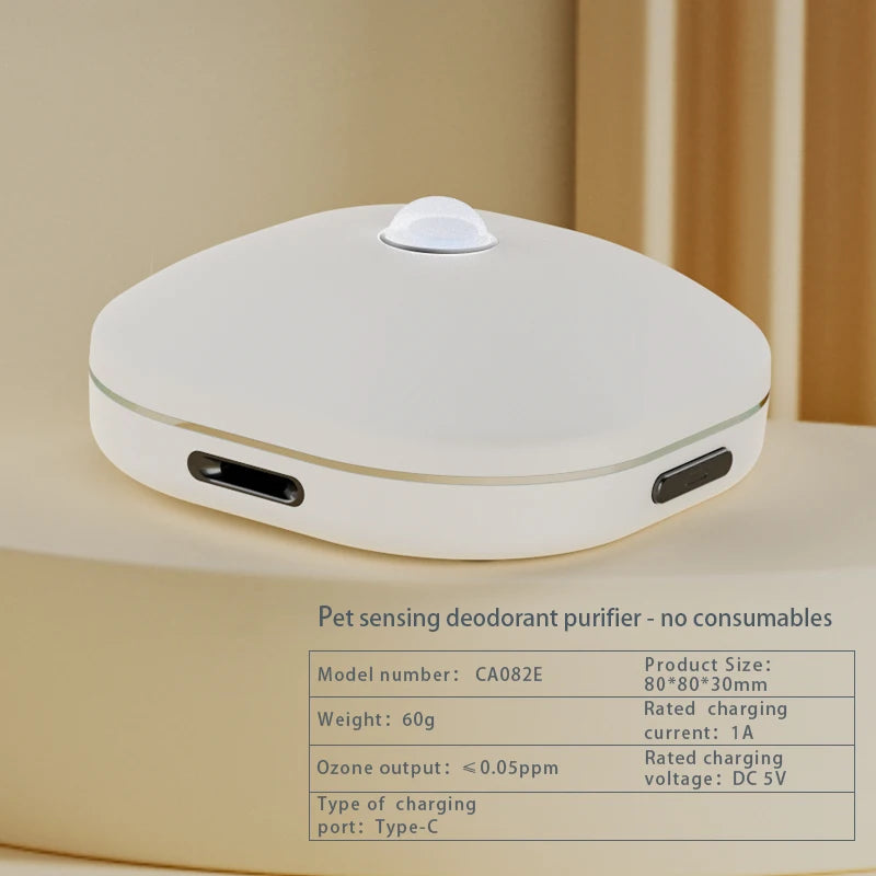 Smart Cat Odor Purifier for Cat Litter Box Deodorizer Pet Toilet Air Purifier Dog Cat Litter Deodorant
